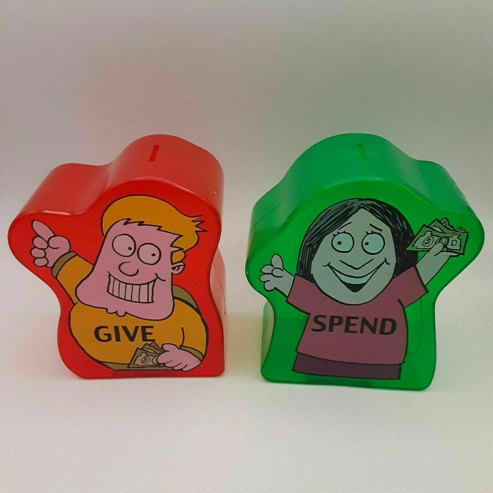 Dave Ramsey Juniors Adventures Coin Banks Children Life Lessons Give Spend Set 2