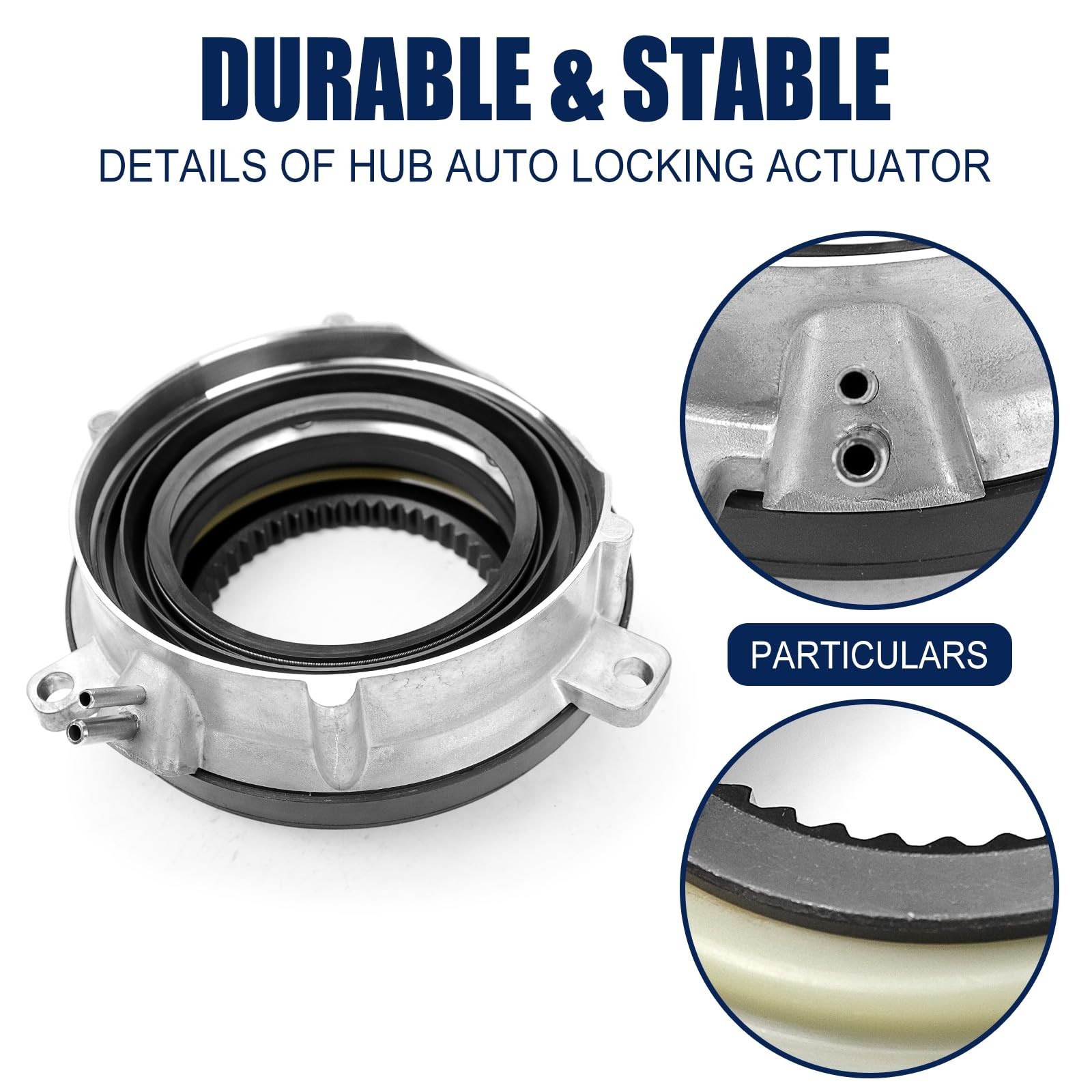 2 PCS 4×4 Locking Hub Actuator Replacement for 2004-2015 Ford F150 2003-2015 …