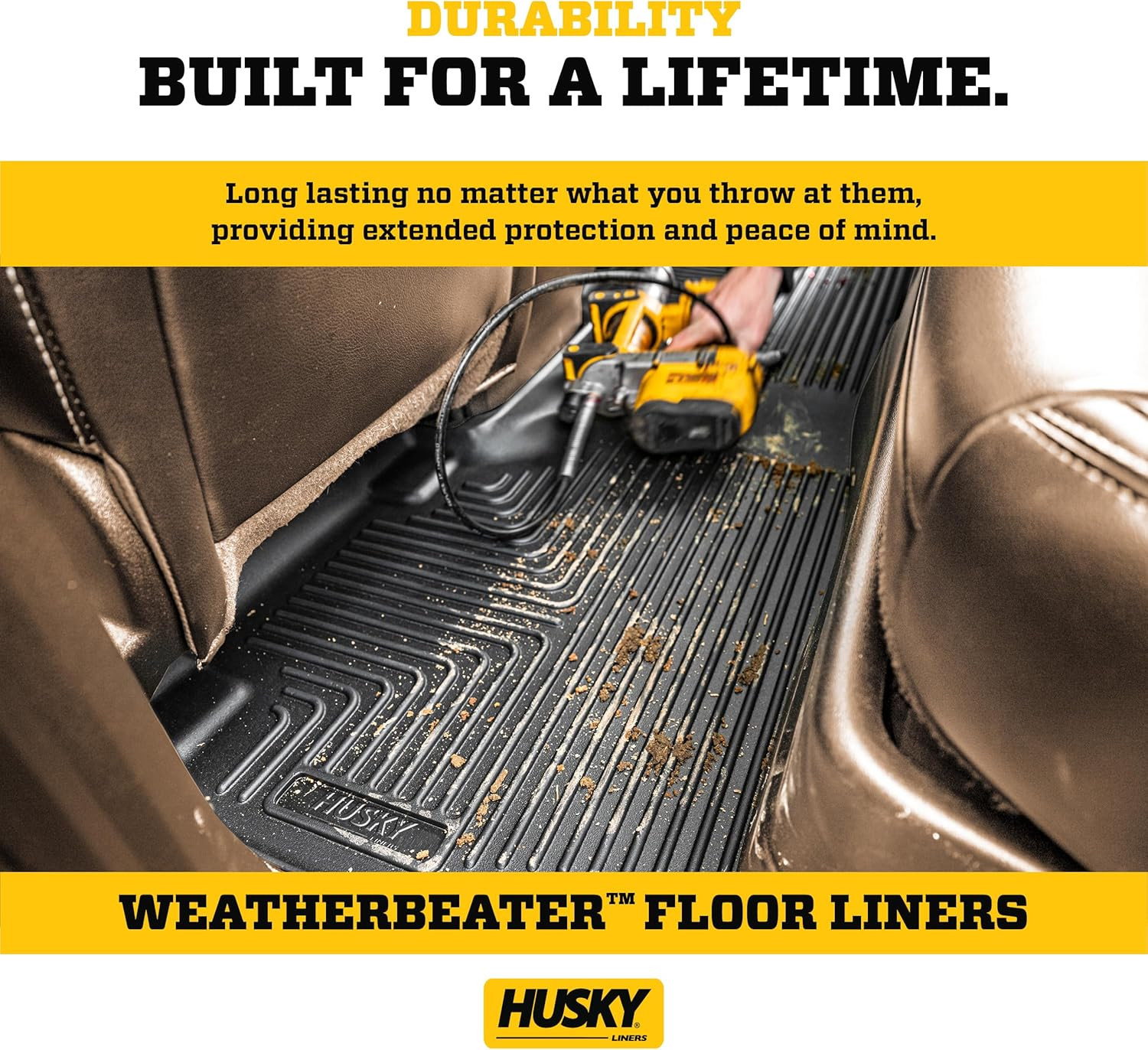Weatherbeater Floor Mats | Fits 2019 – 2024 Chevrolet Silverado & GMC Sierra 150
