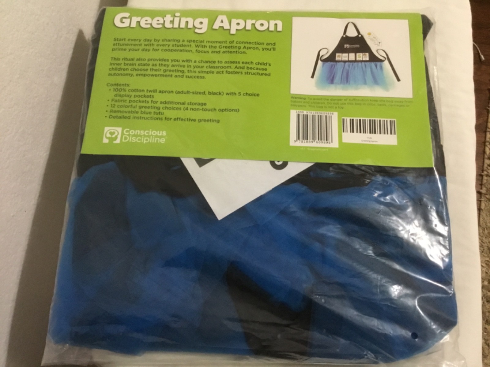 CONSCIOUS DISCIPLINE Greeting Apron, PBIS, SEL, Connect with Students, Classroom