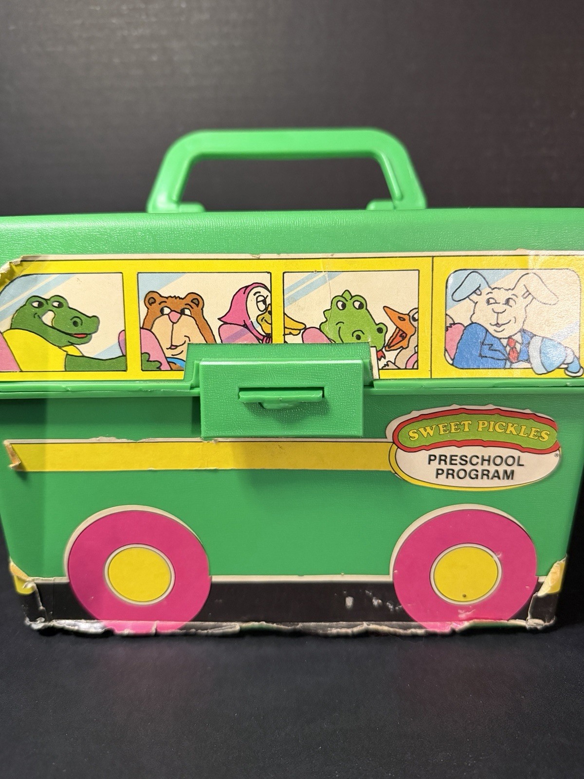 1981 Sweet Pickles Preschool Program Activity Bus w/Cards & Games See Decription