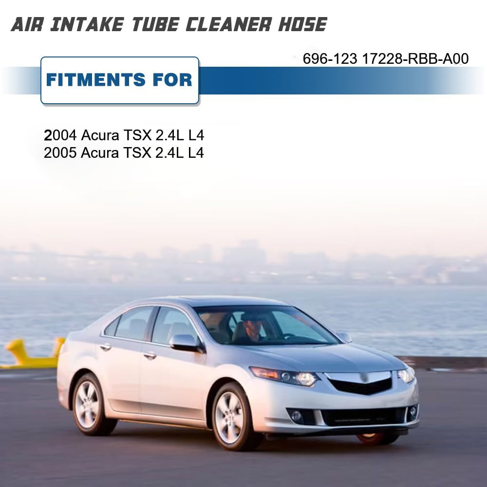 Air Intake Hose with Acura TSX 2.4L L4 2004 2005 – Intake Filter Tube Replace