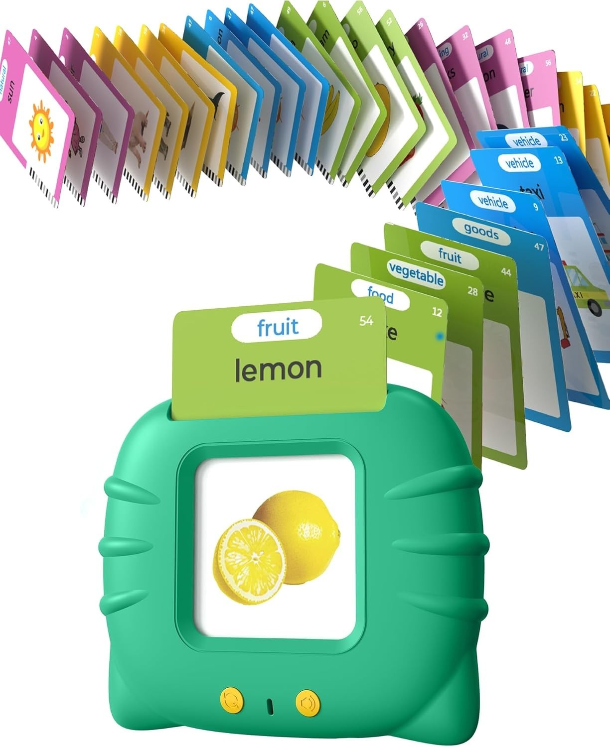 Sensory Educational Flash Cards for Preschoolers: 224 Talking Words for Play