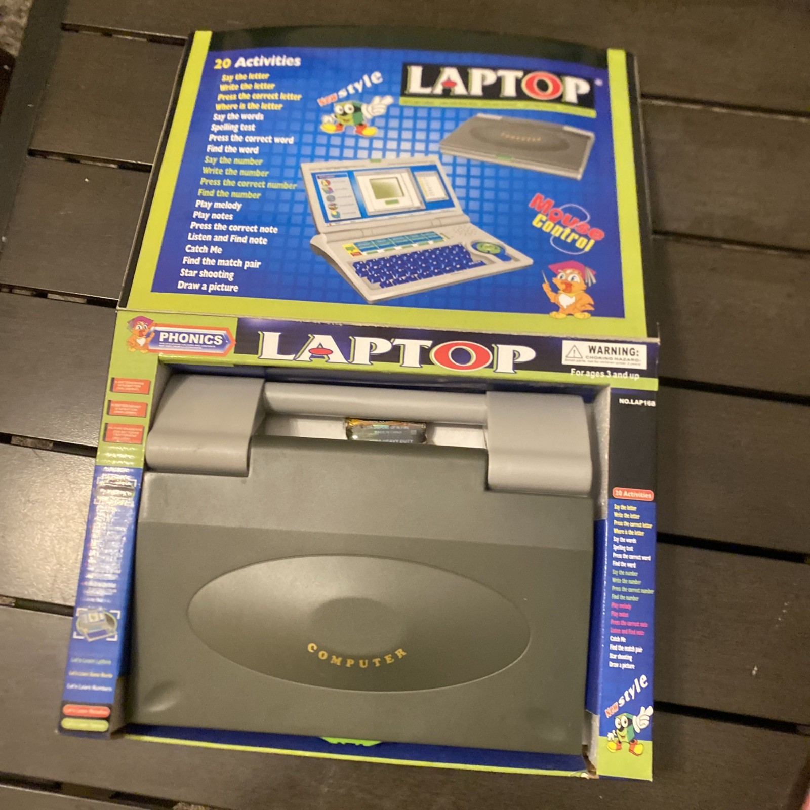 Educational Laptop with Mouse & Keyboard With Pink Cover