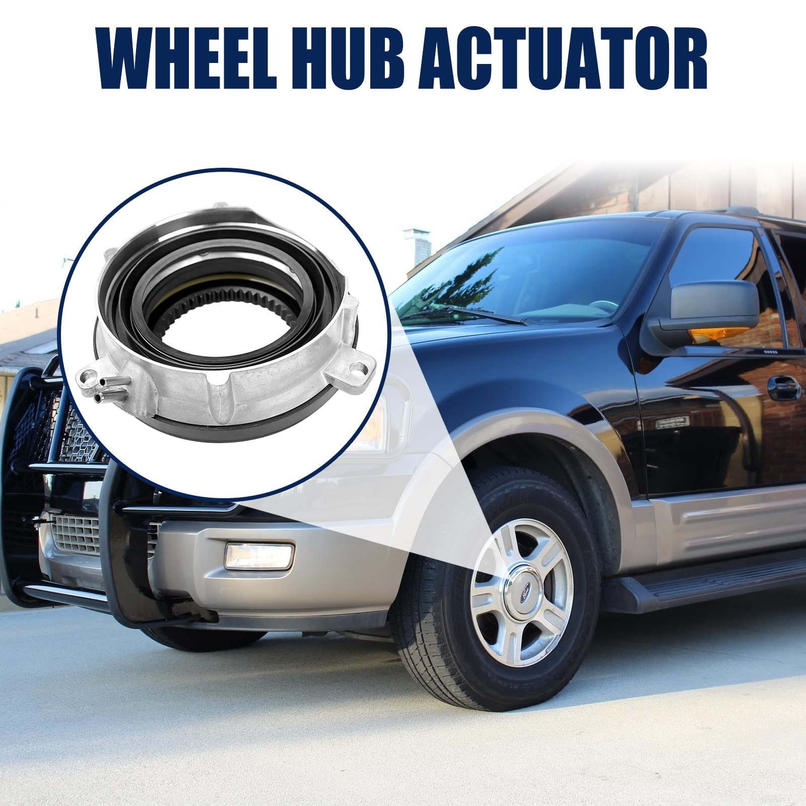 2 PCS 4×4 Locking Hub Actuator Replacement for 2004-2015 Ford F150 2003-2015 …