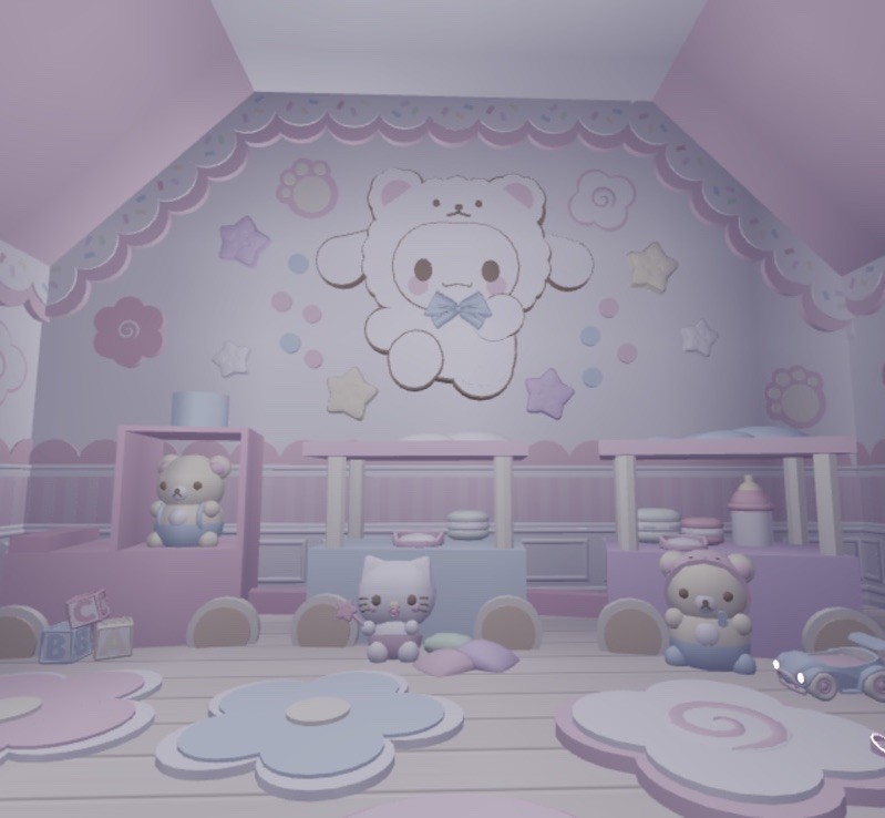 Cutecore Hello Kitty Cinnamoroll Chiikawa❤️Queenslander House ❤️ Adopt Me Home