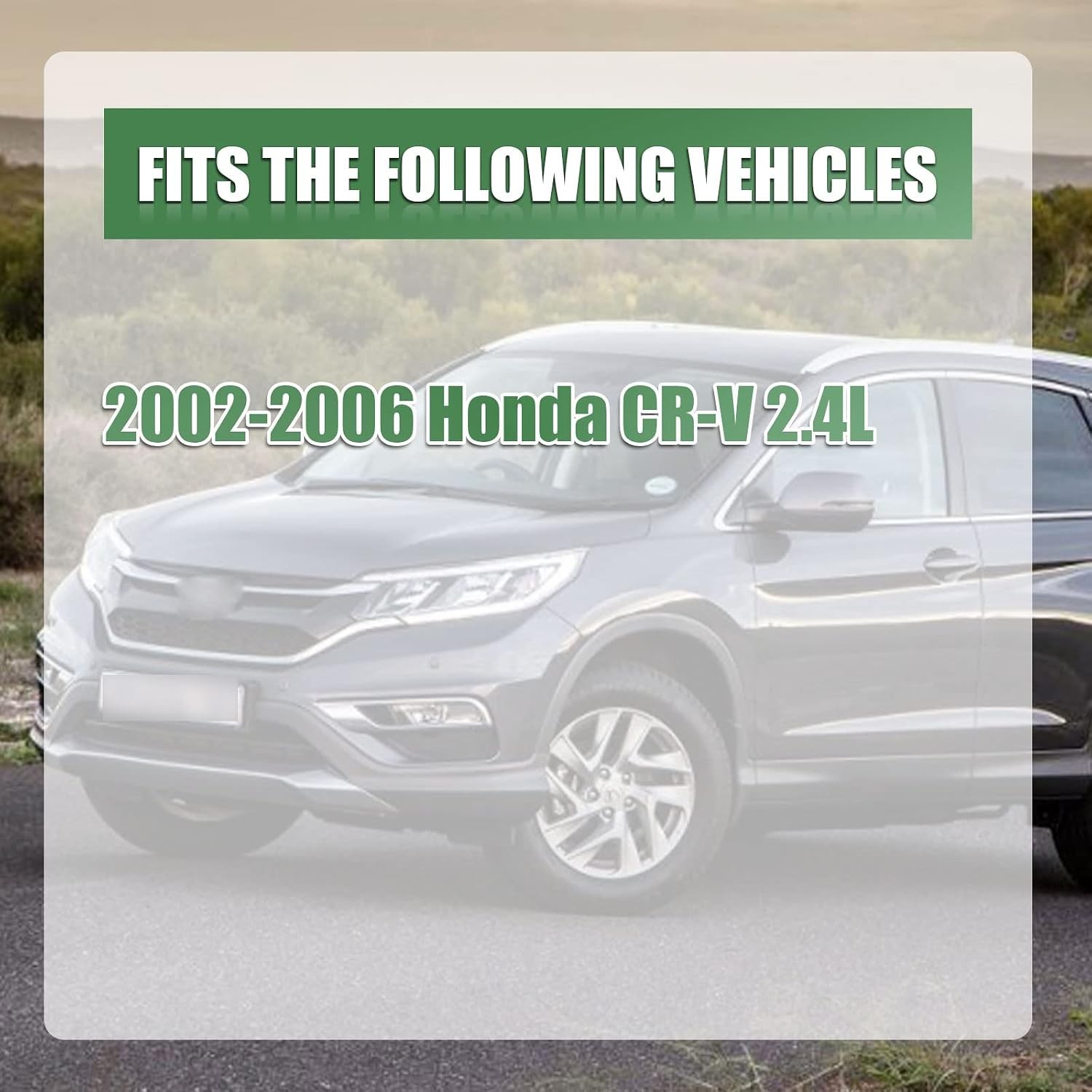 4PCS Engine Motor Mount Kits Compatible with Honda CRV 2.4L 2002-2006 Engine Tra