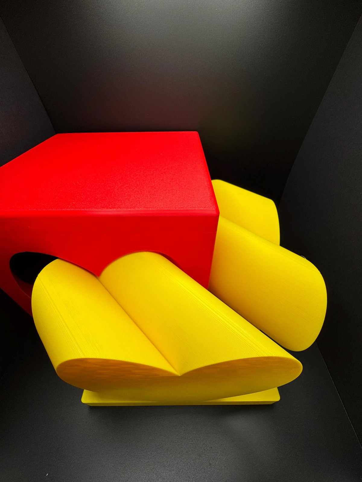 Heart Impossible Box Puzzle – 3D Printed Brain Teaser, Unique Gift for Puzzle