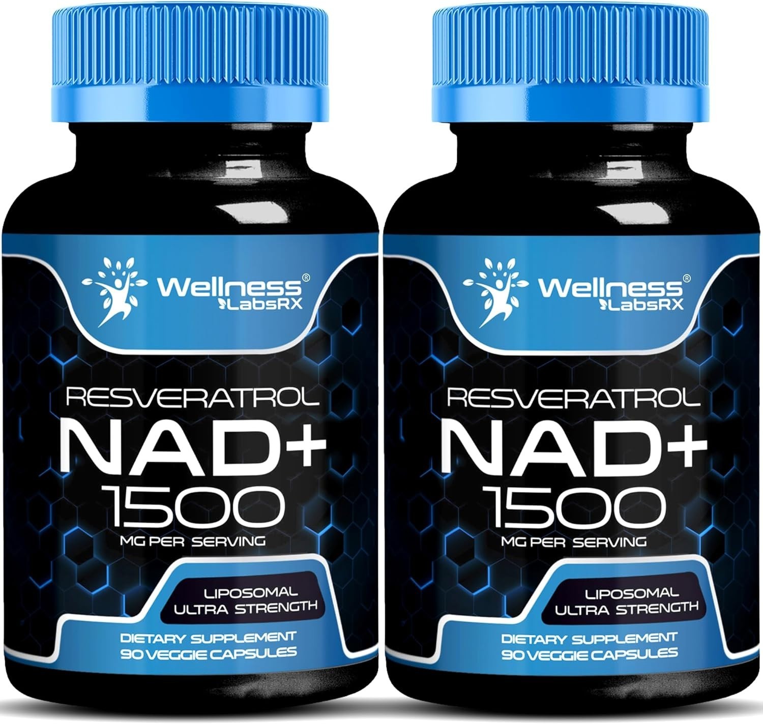 NAD Supplement, 1500mg – Liposomal NAD+ Supplement with Resveratrol, NAD Plus