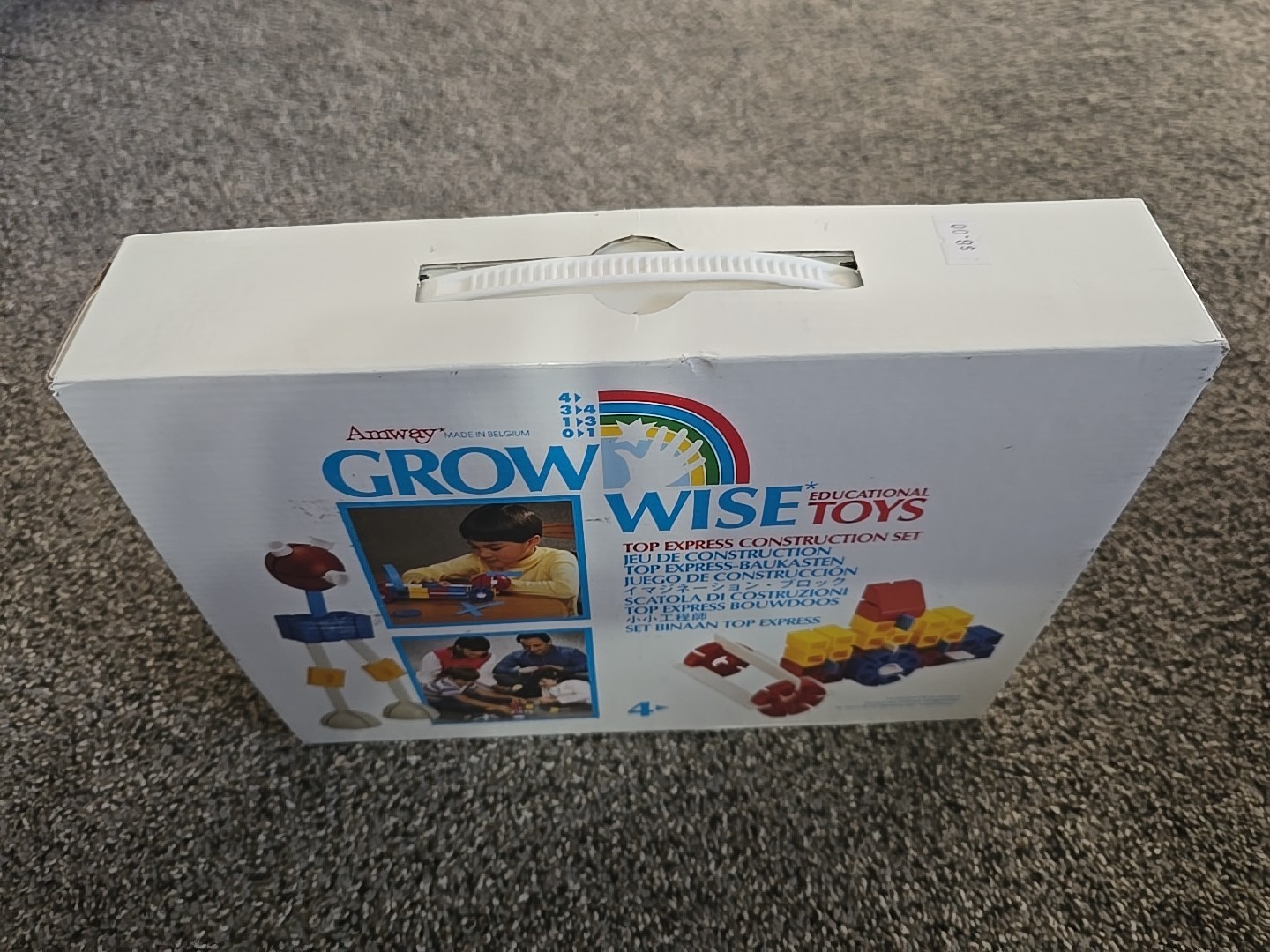 Amway Grow Wise Educational Toys Top Express Construction Set Childrens 1980’s