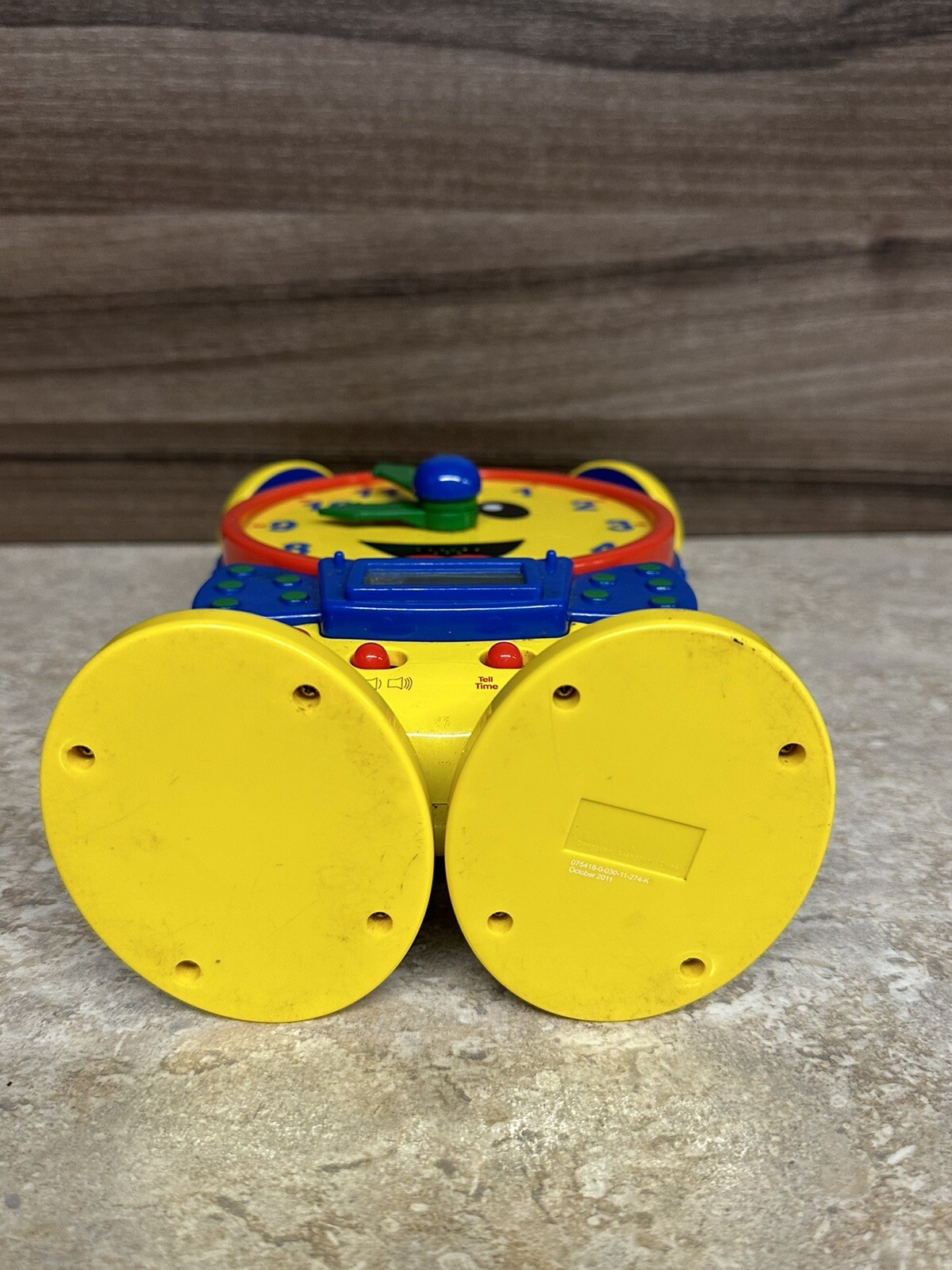 THE LEARNING JOURNEY TELLY THE TEACHING TIME DIGITAL CLOCK TOY TESTED WORKS