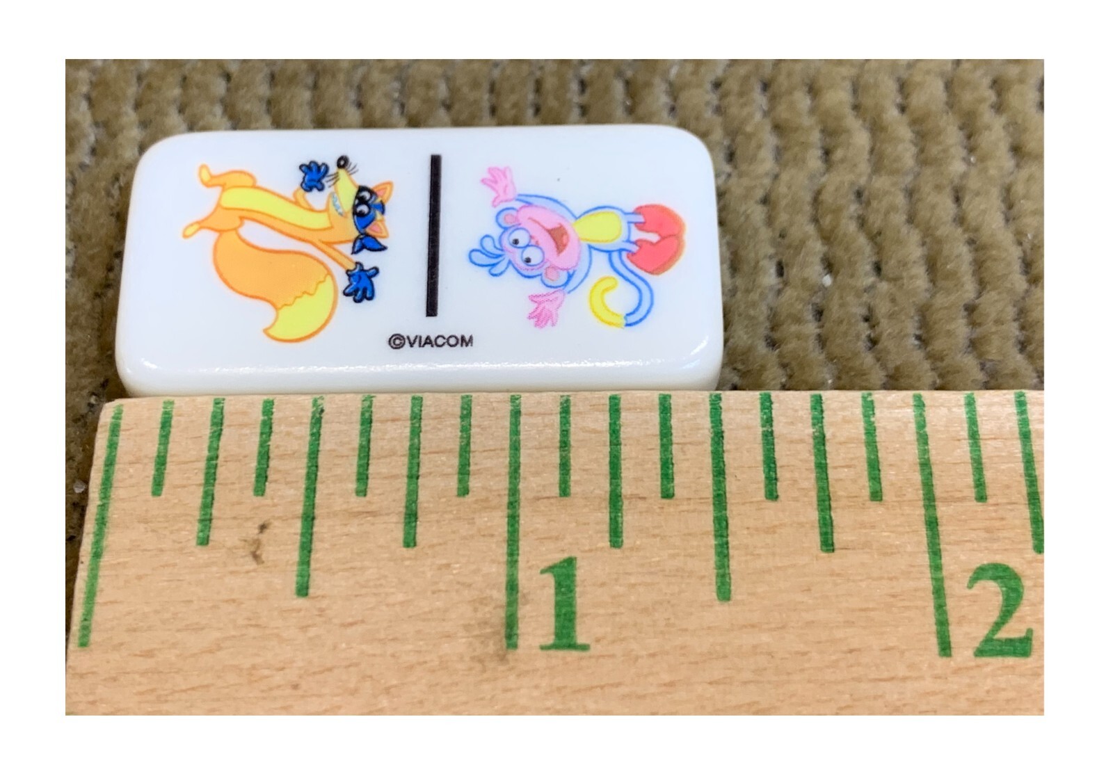 28 PIECES OF HARD TILE DOMINOES FOR DORA THE EXPLORER TILE GAME
