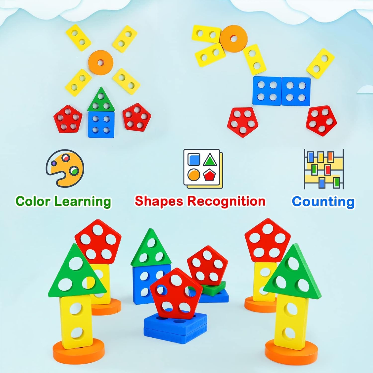 Educational Learning Toys for Kids Toddlers Age 3 4 5 6 7 8 Years Old Boys Girls