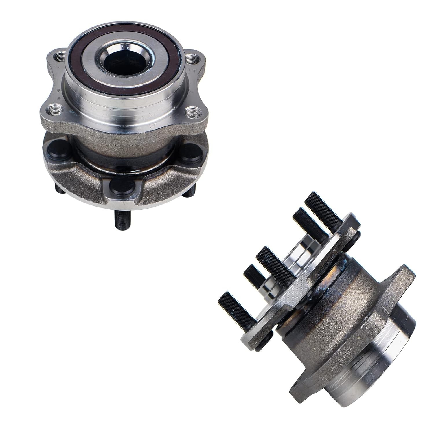 KUSATEC 512401 2pcs Rear Wheel Bearing and Hub Assembly Compatible with Scion