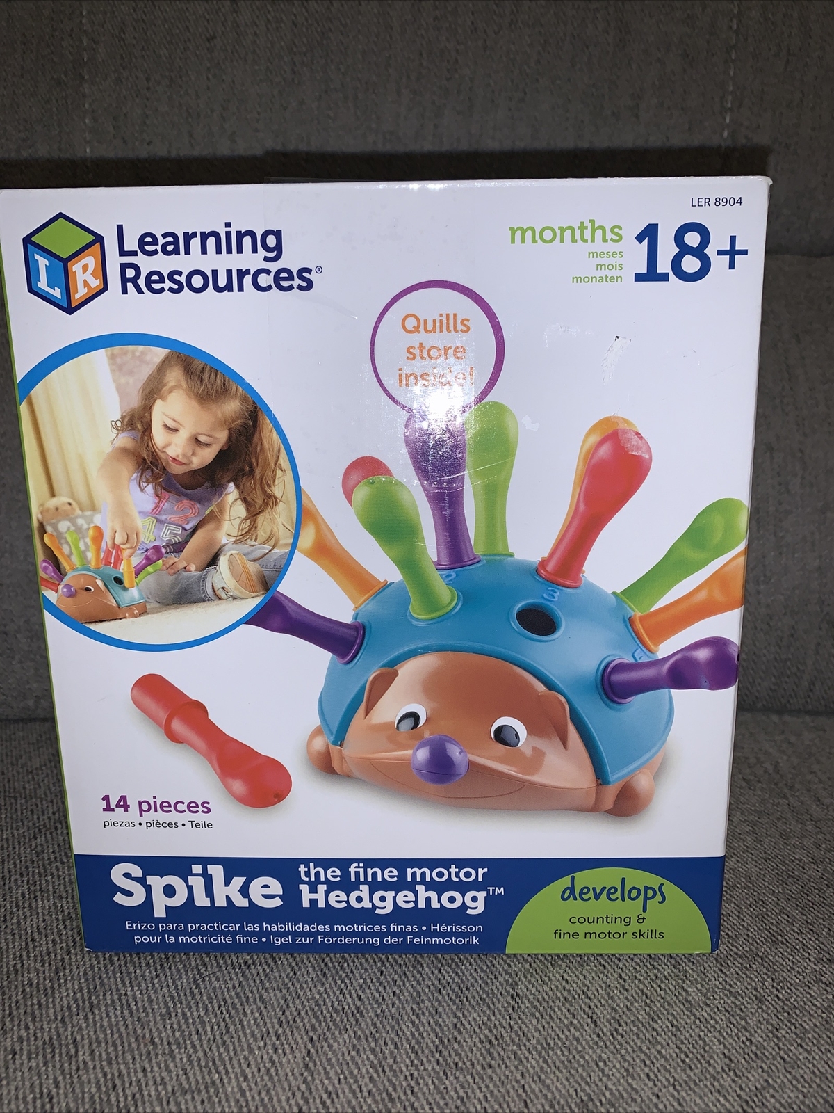 Learning Resources Spike The Fine Motor Hedgehog Sensory Motor Fine Toy