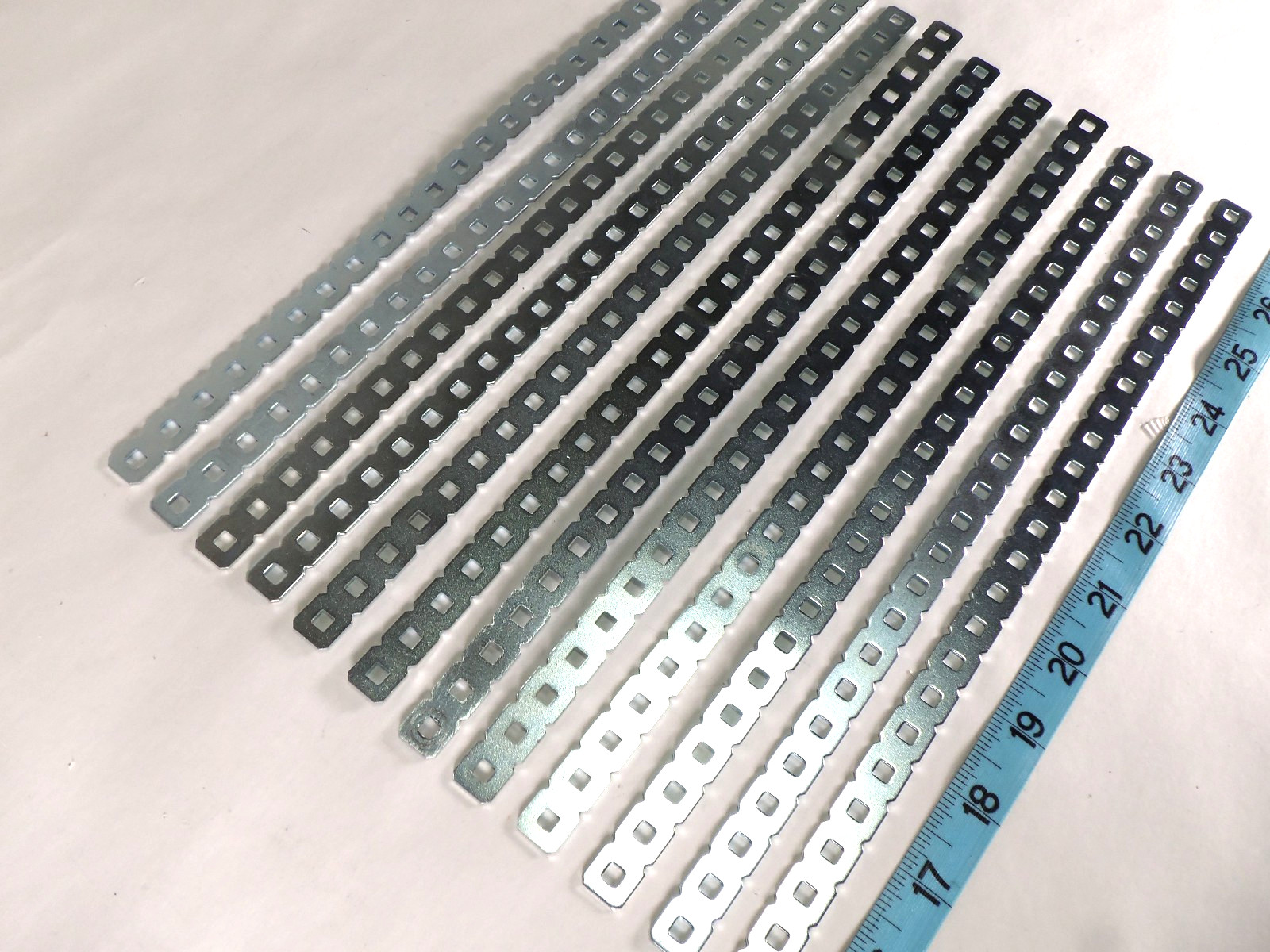 VEX Robotics EXP V5 Steel Bar 1×25 Bar 1×20 STEM Lot of 12 Pieces