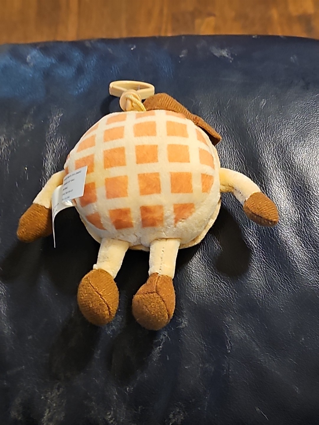 Whiffer Sniffer- Waffle Aaron waffle scented backpack clip- 5 Inches