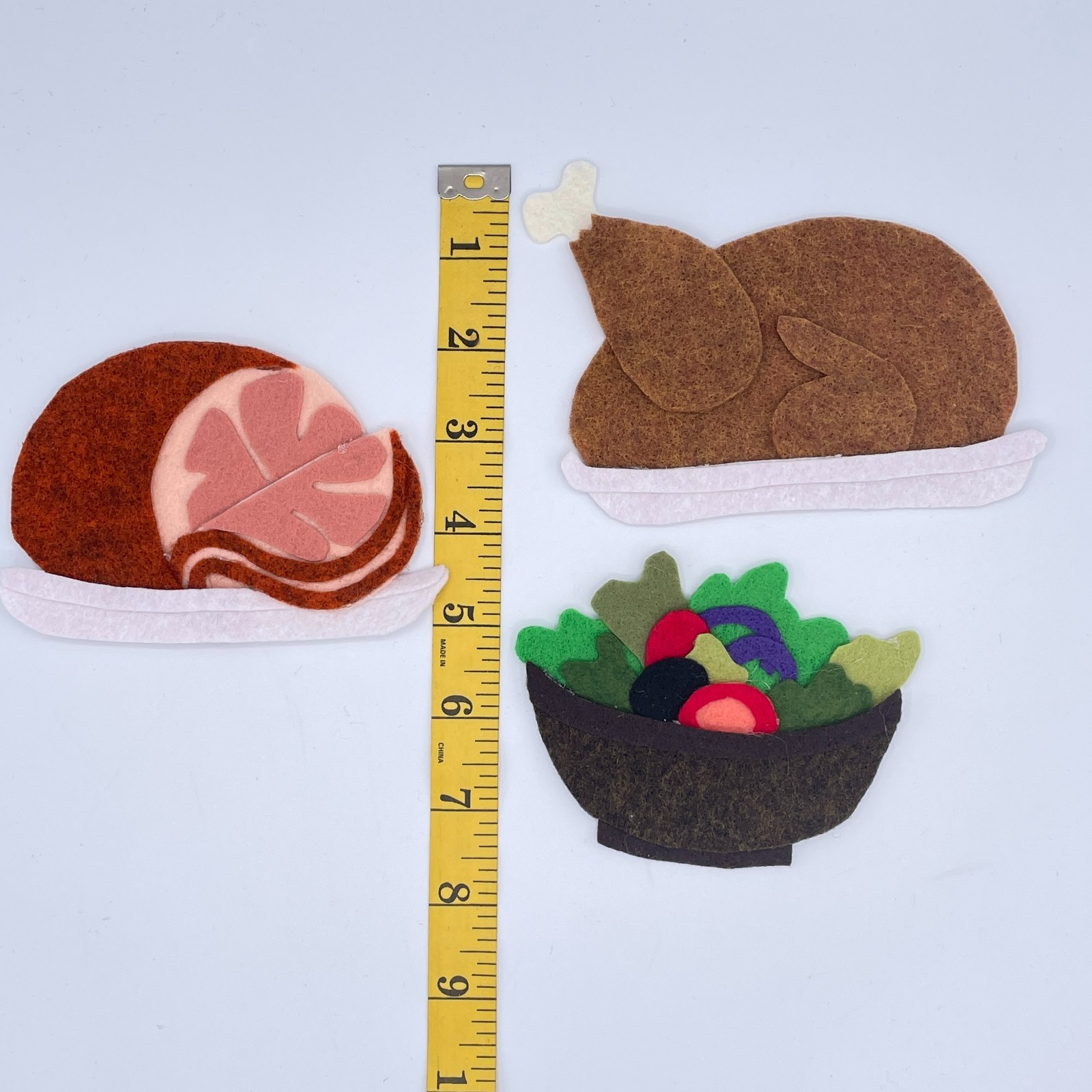 Thanksgiving Dinner Felt Story Set for Felt or Flannel Board Play