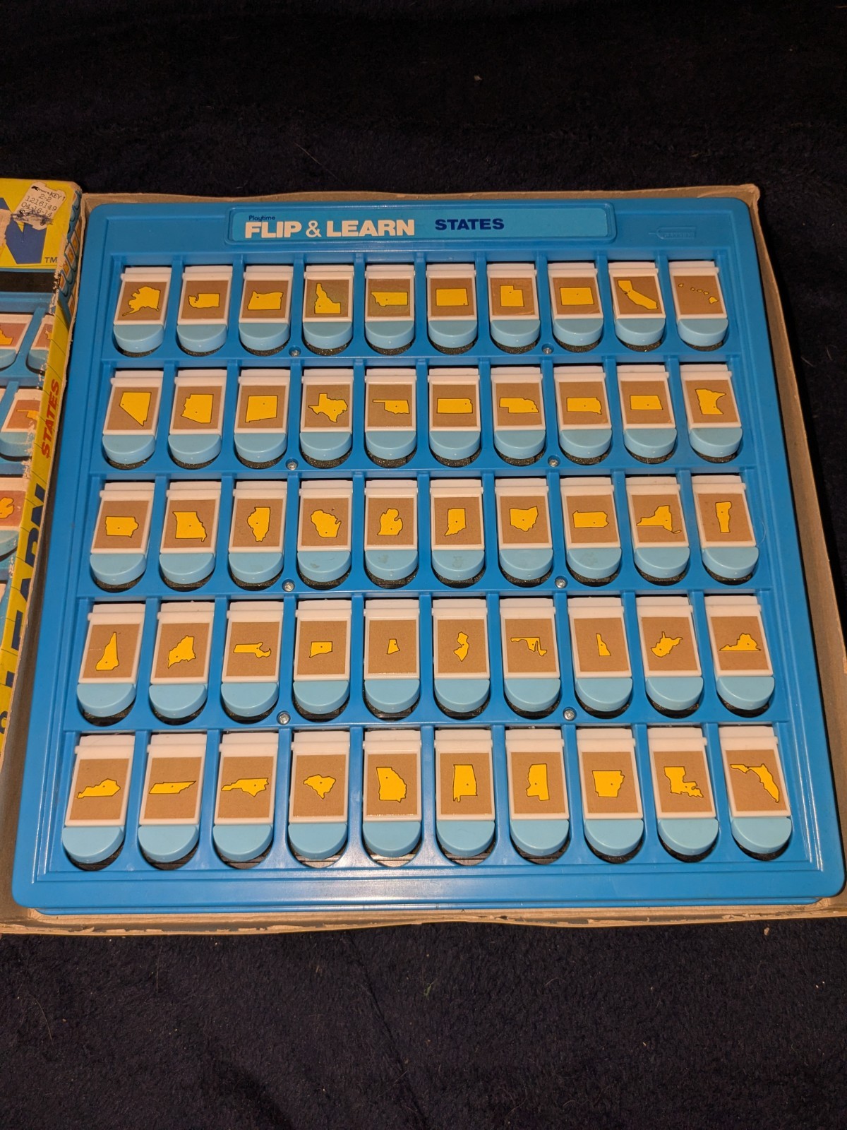 Playtime Vintage United States and Capitol Flip & Learn Homeschool Interactive
