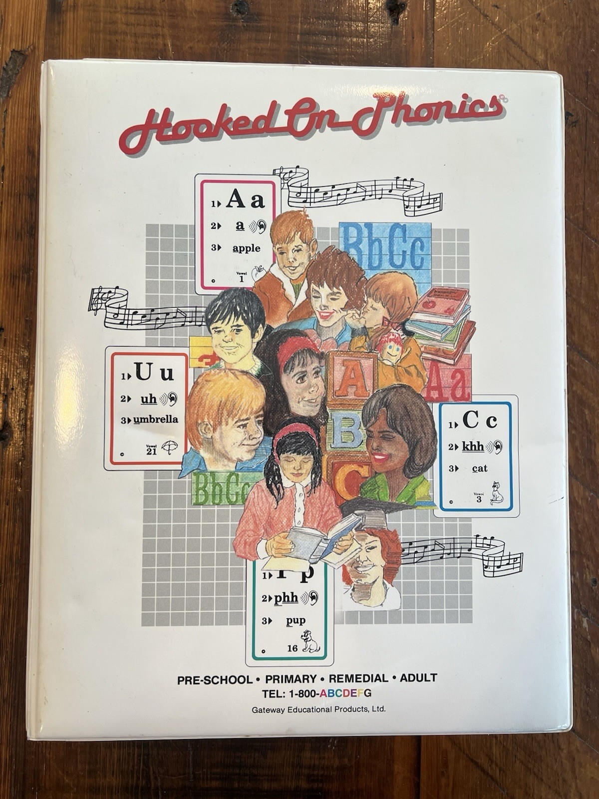 Hooked On Phonics Pre-School Primary Remedial Adult Cassette Tapes Books Cards