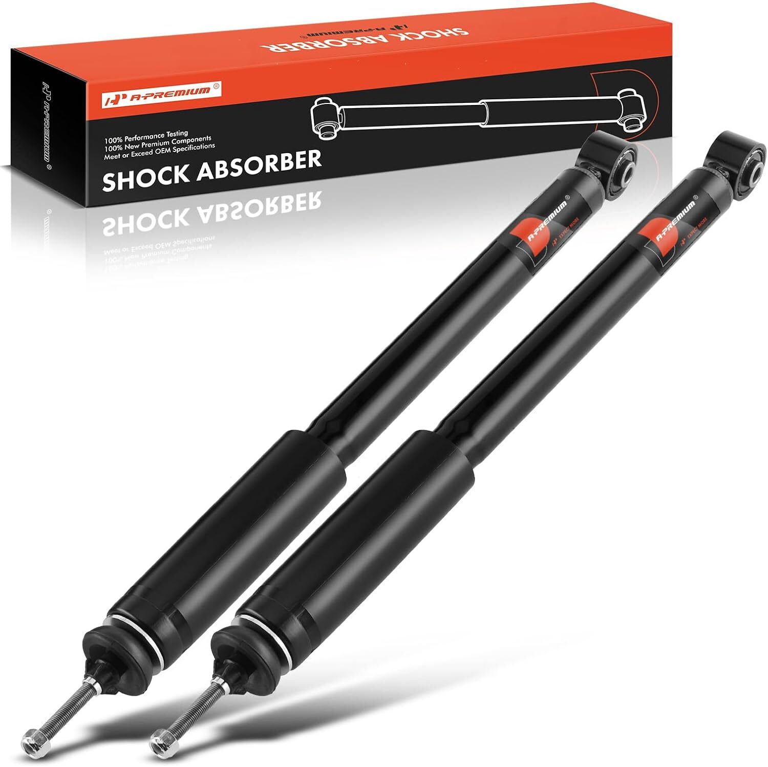 Rear Left and Right APM Rear Pair (2) Strut Shock Absorber Compatible with