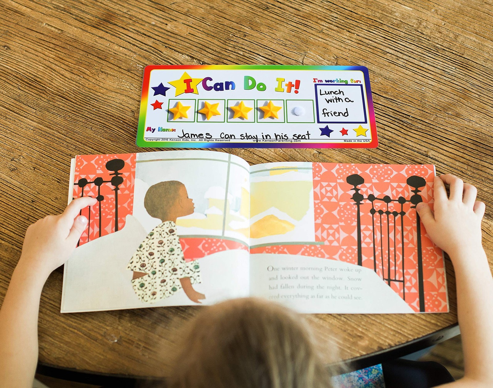 Kenson Kids I Can Do It! Star Token Board Dry Erase Classroom Incentive Chart…