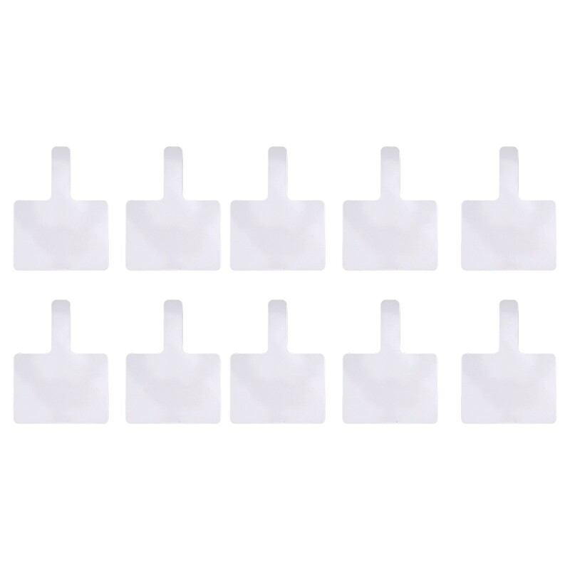 10Pcs Double Sided Answer Paddle Small Handheld Whiteboard for Classroom Office