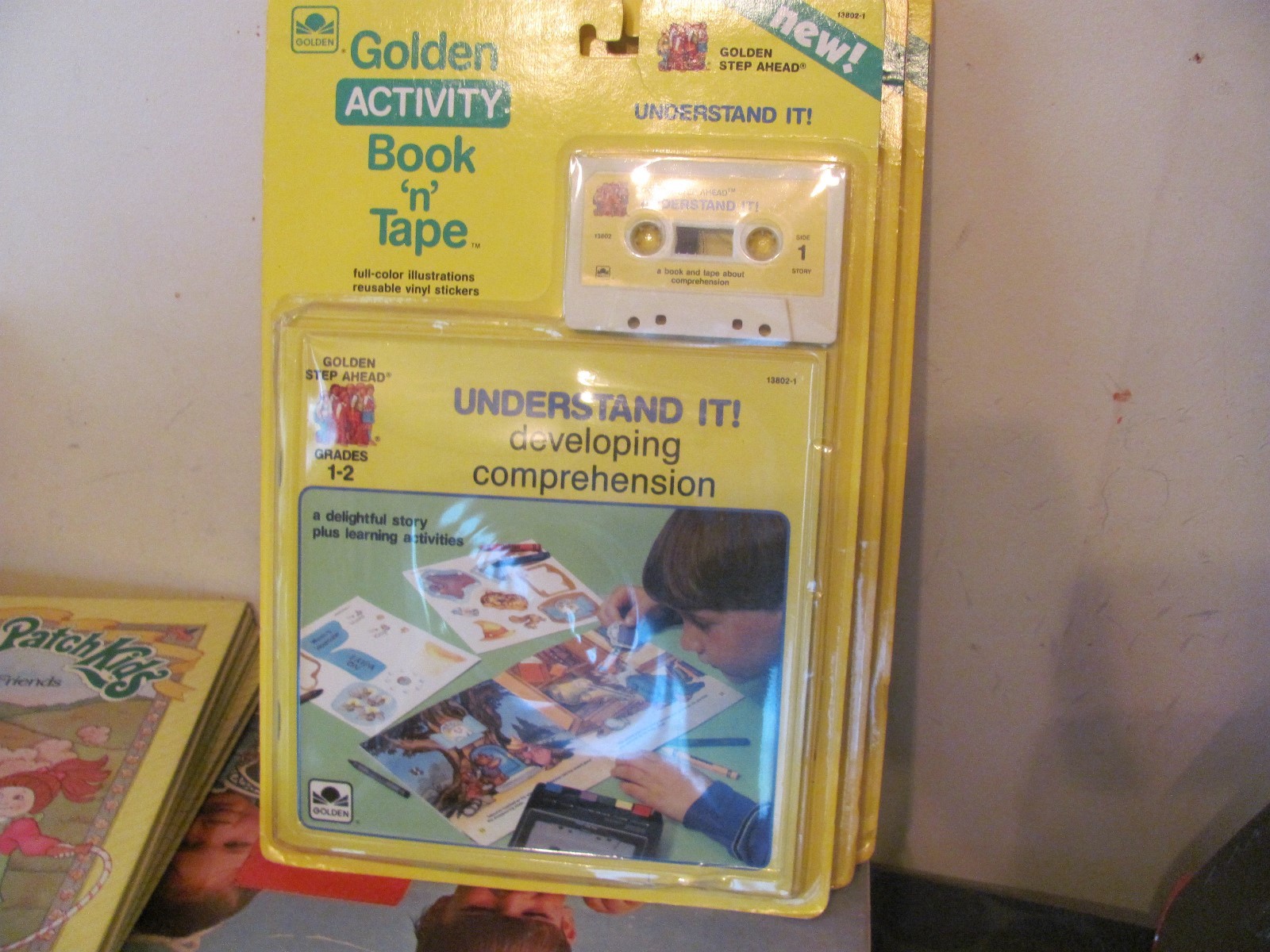 Golden Activity Book & Tape set NEW SEALED Understand It