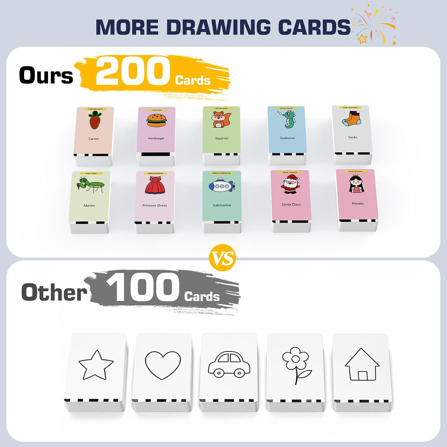 Drawing Robot for Kids, 200 Cards Voice Interactive Educational Toy for 3 4 5 6