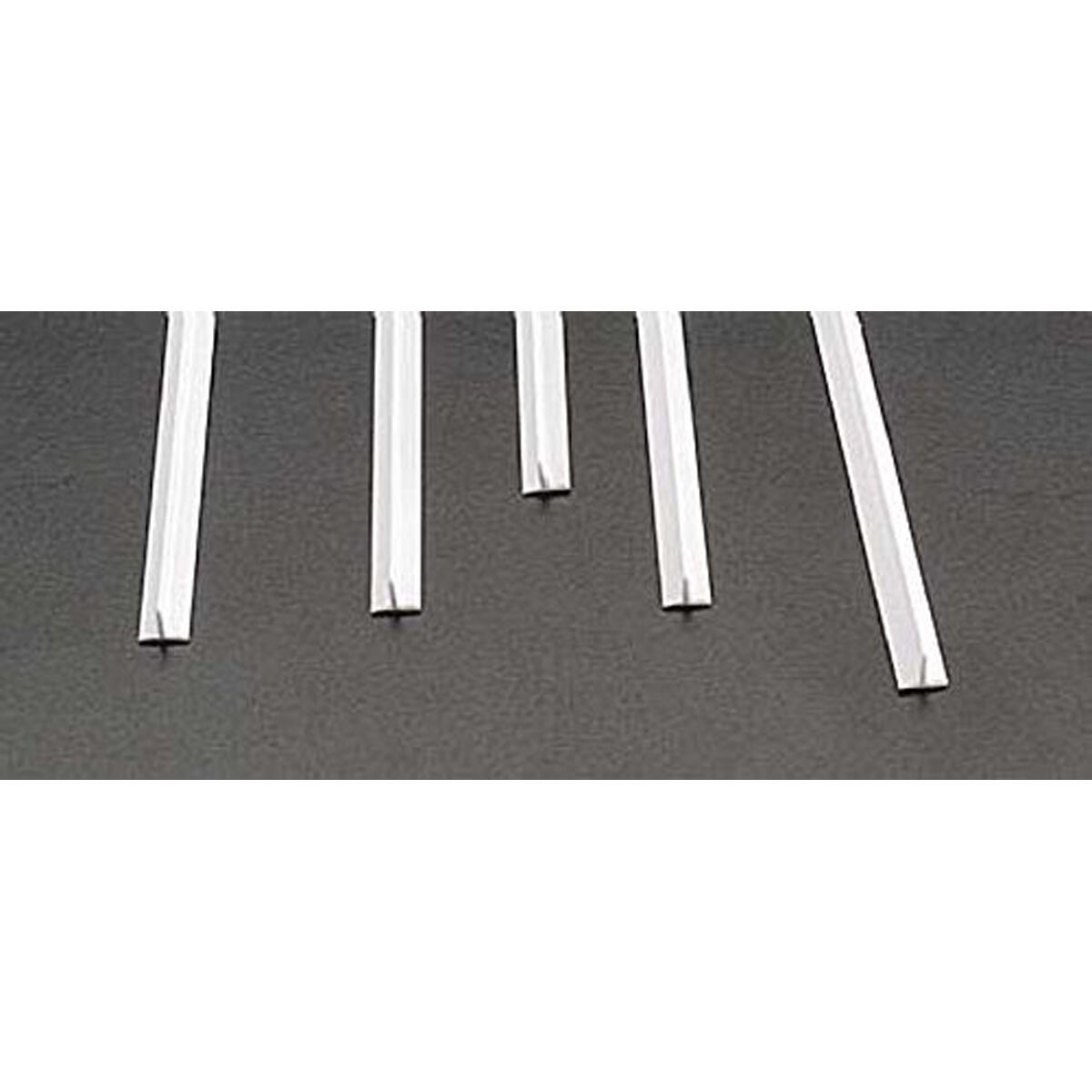 Plastruct 90565 TFS-6 White Plastic Tee (5) 3/16″H x 3/16″W x .030″T x 24″ Long