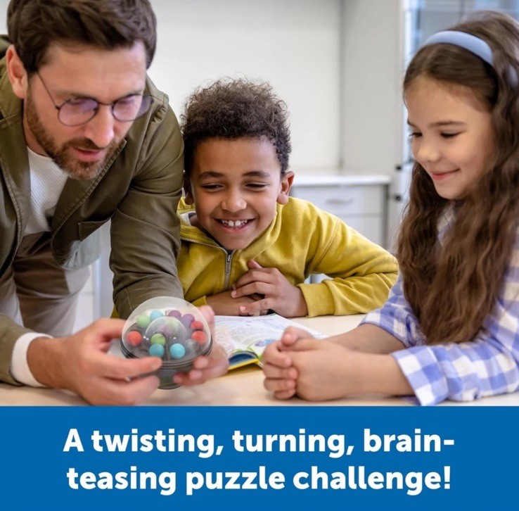 Learning Resources Scramboozle Puzzle Game Brain Teaser for Kids & Adults