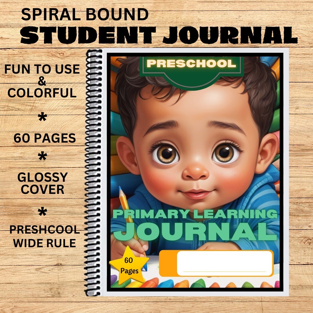 Set of 10 – Preschool Story Journals – Student Journal #PS6