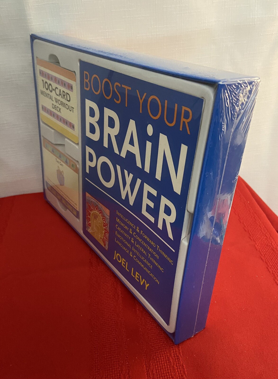 Boost Your Brain Power Game For Mental Skills Joey Levy New SEALED