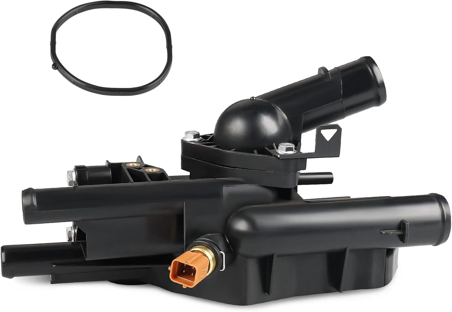 Engine Coolant Thermostat Housing Assembly Replacement for 256002G600 Compatible