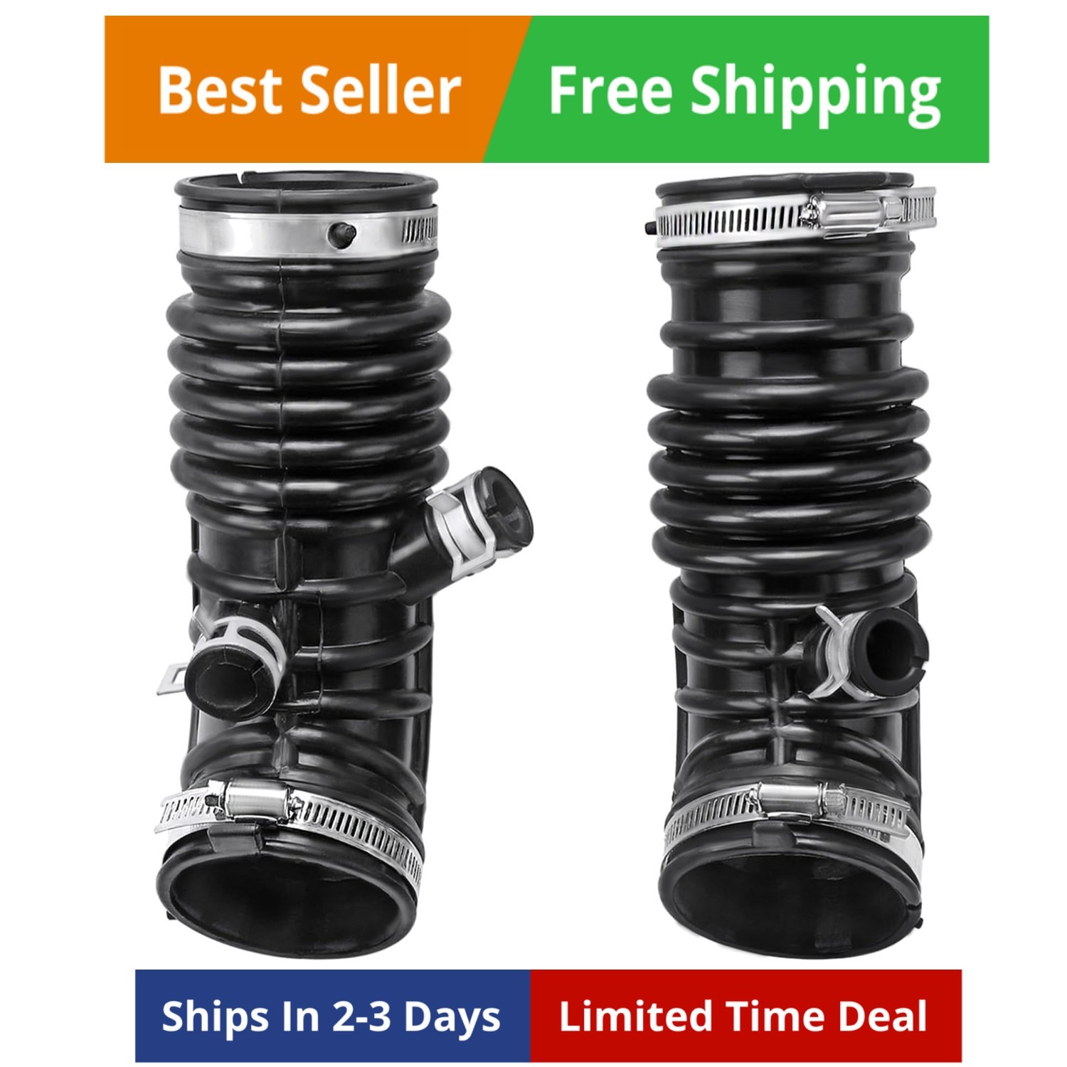 Engine Air Intake Hose Tube, Left and Right Side With Infiniti Vehicle EX35 2…