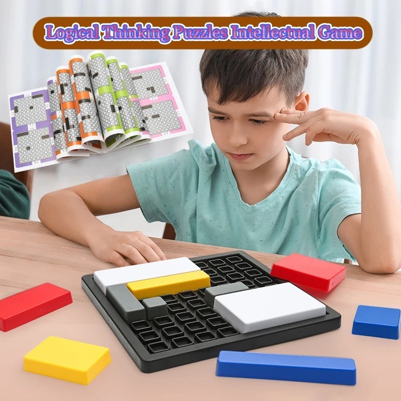 Logic Puzzle Brain Teaser Game For Kids Adults,88 Challenges 4 Difficulty Level