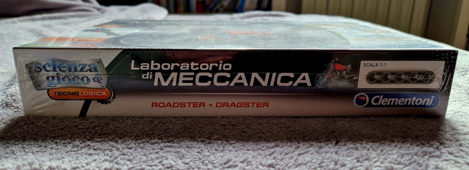 Clementoni, Mechanics Engineering Lab Roadster Play Set + Dragst8 +