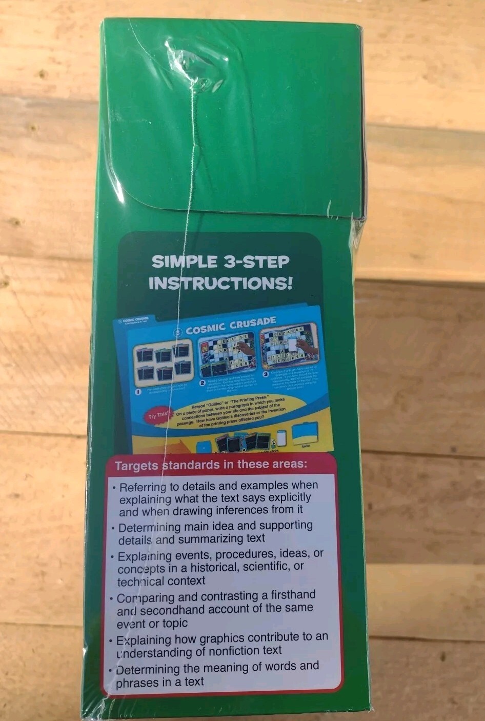 Lakeshore Reading Informational Text Elementary Folder Games Grades 4-5 NIB