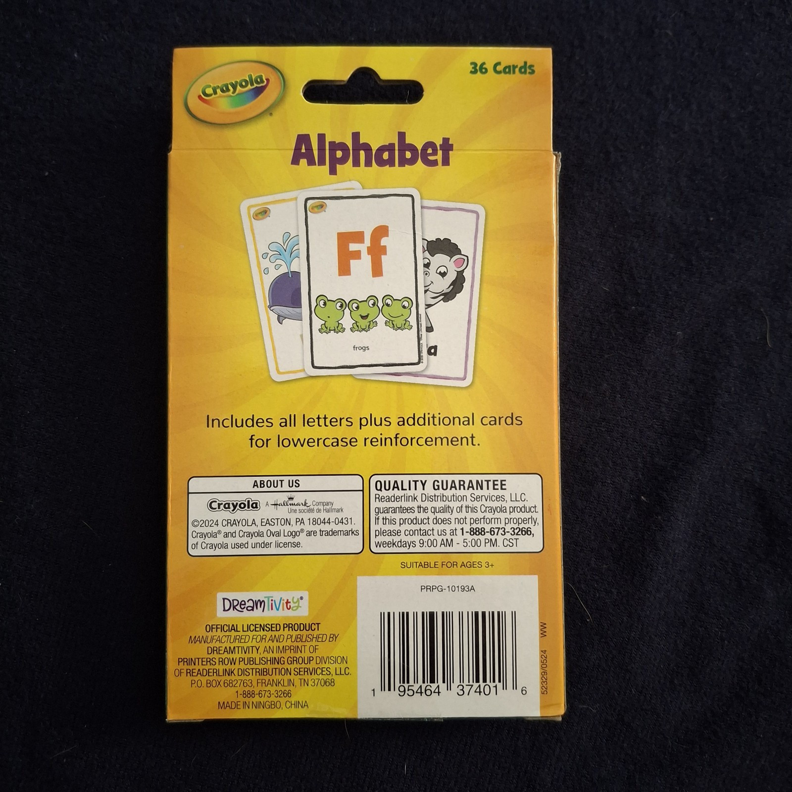 Crayola Flash Cards Lot of 4 ABC Shapes Colors Animals Addition Preschool 3+