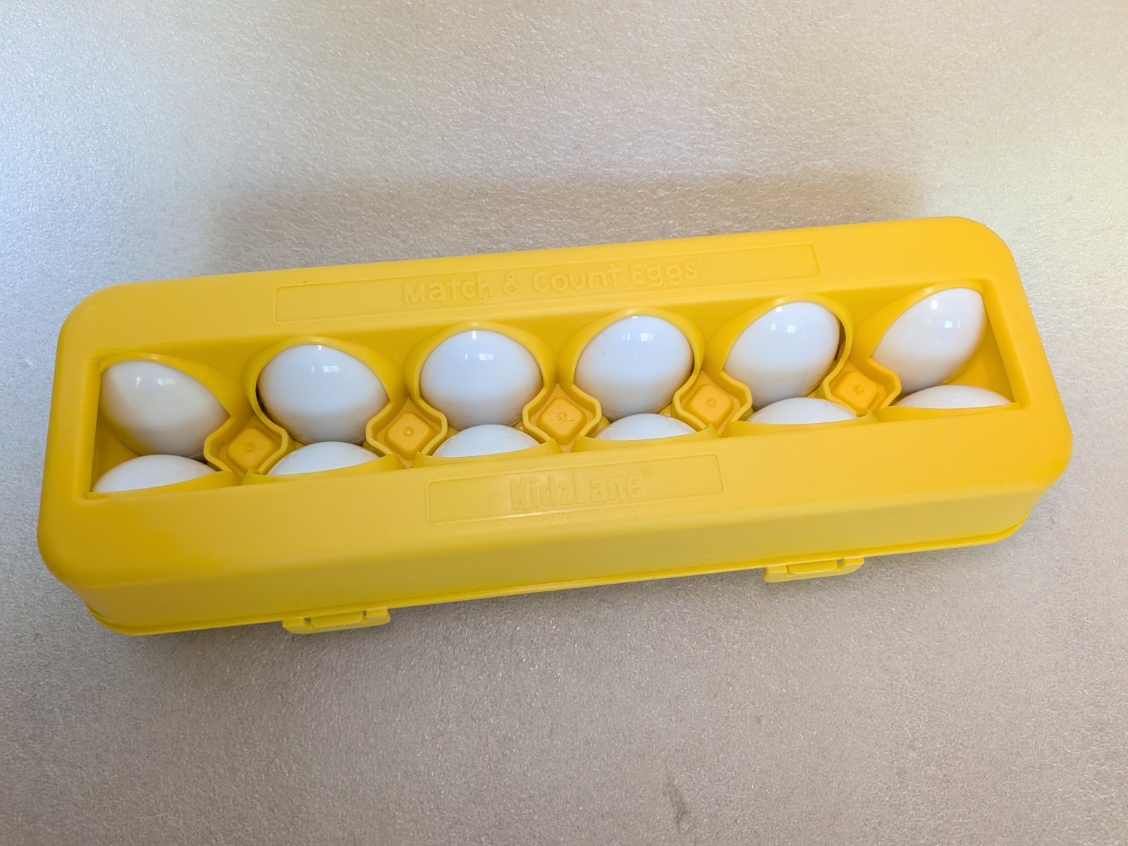 KIDZLANE Count & Match Egg Set Learning Toys Preschool Textured Complete