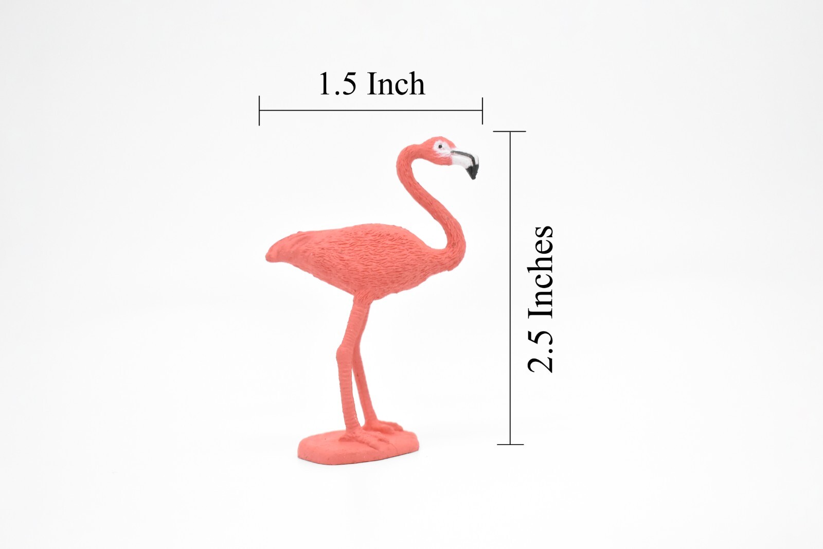 Flamingo, Bird Toy Very Nice Plastic Model 2 1/2″ F3017 B109