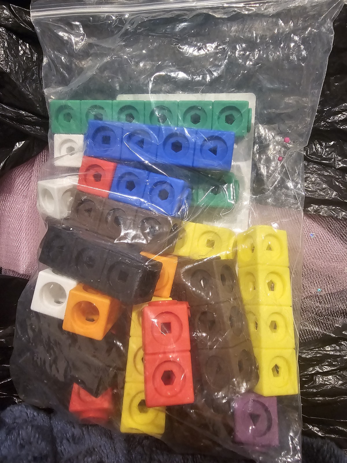 Learning Advantage Fidget Toy Cubes Pack of 100 Multicolor Age 3-4 MPN 12710F