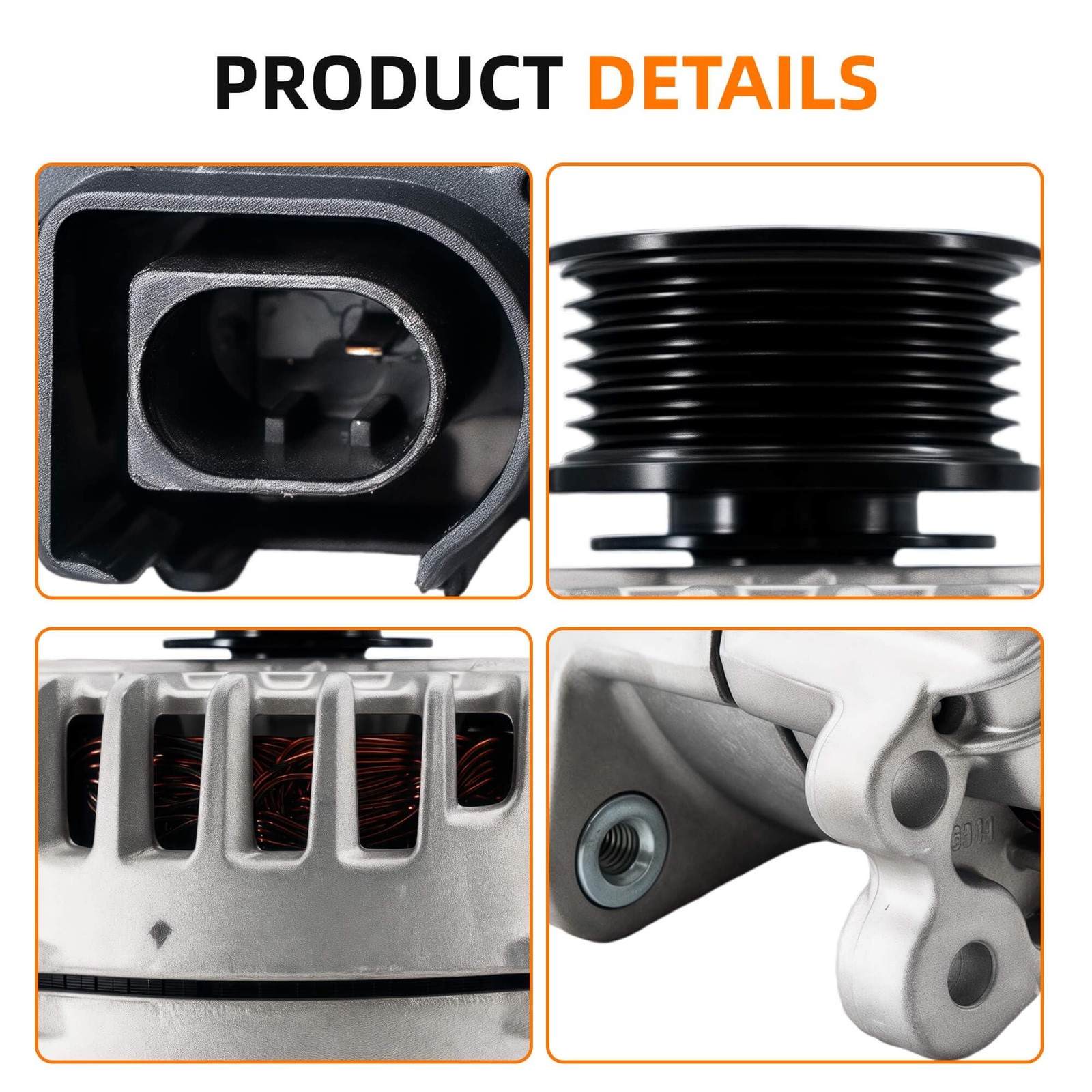 06E903023B Alternator 220A Compatible with Audi Q7 2013 2014 2015 V6 3.0L GAS…