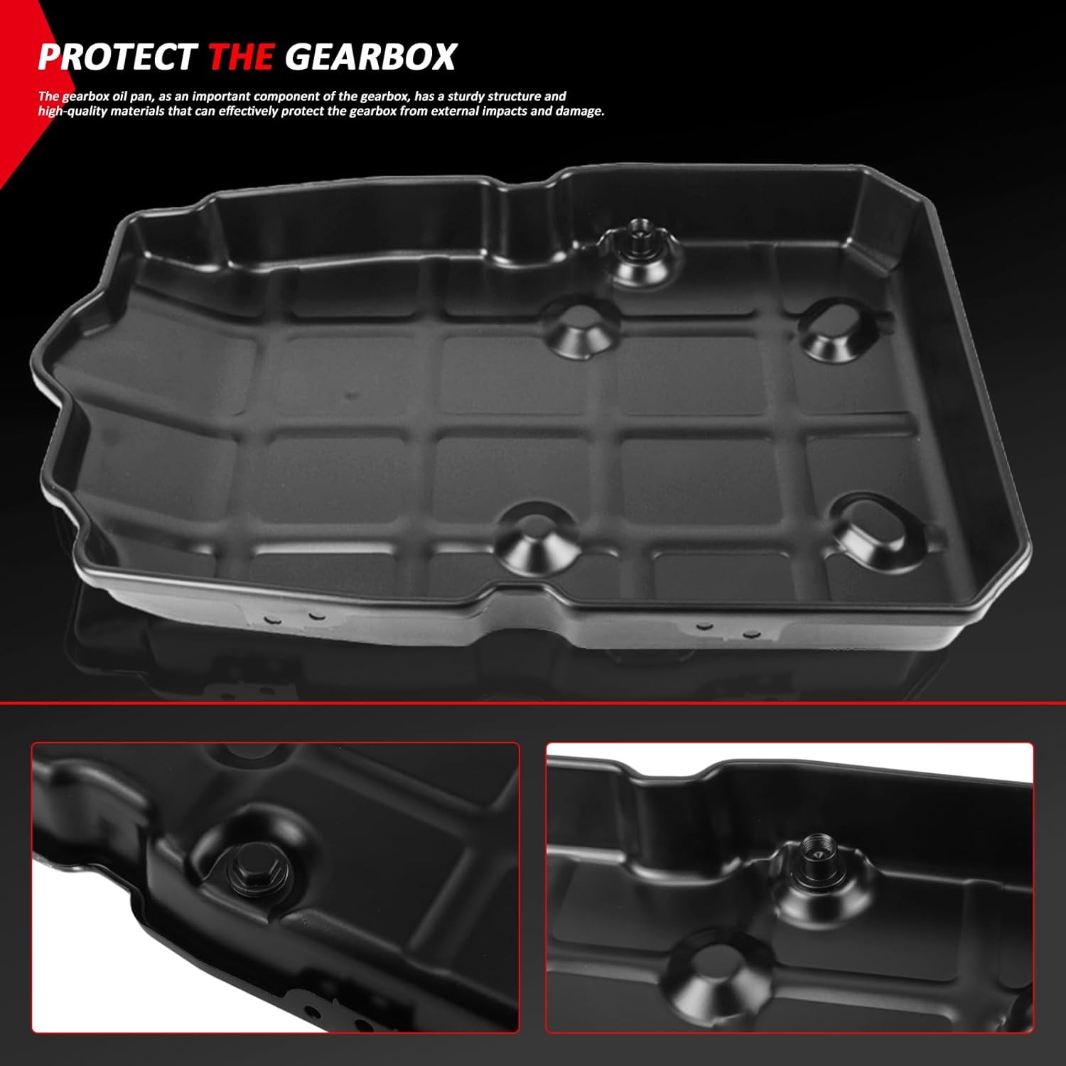 Automotive Transmission Oil Pan Set 8pcs for Mercedes-Benz 1998-2025 C250 C300