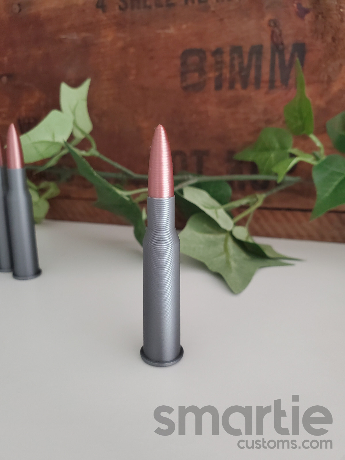 25 – DUMMY 7.62×54mmR Mosin Ammo Cartridges – Accurate Size Plastic Replica