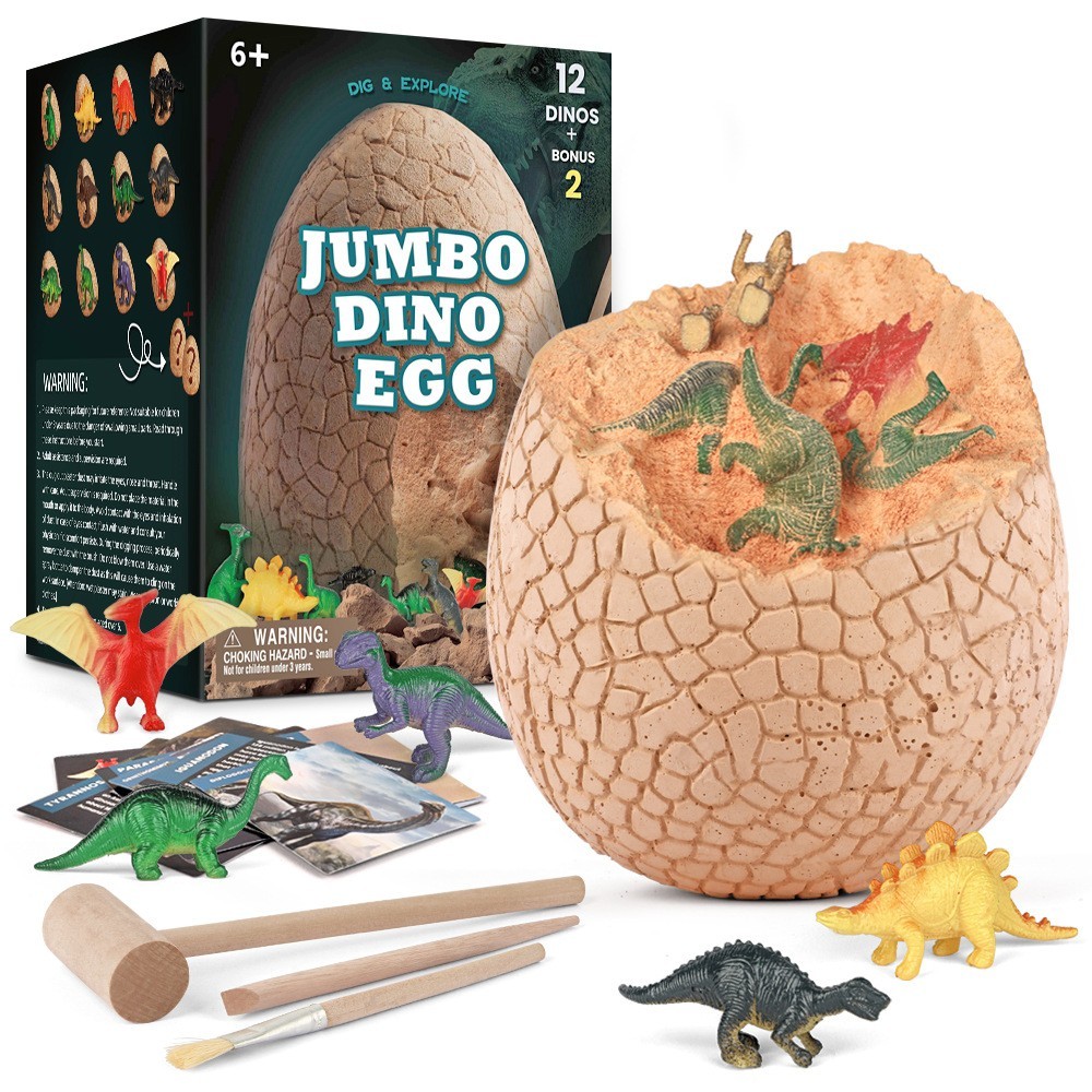 Fossil Dig Kit – Excavate 12 Prehistoric Fossils