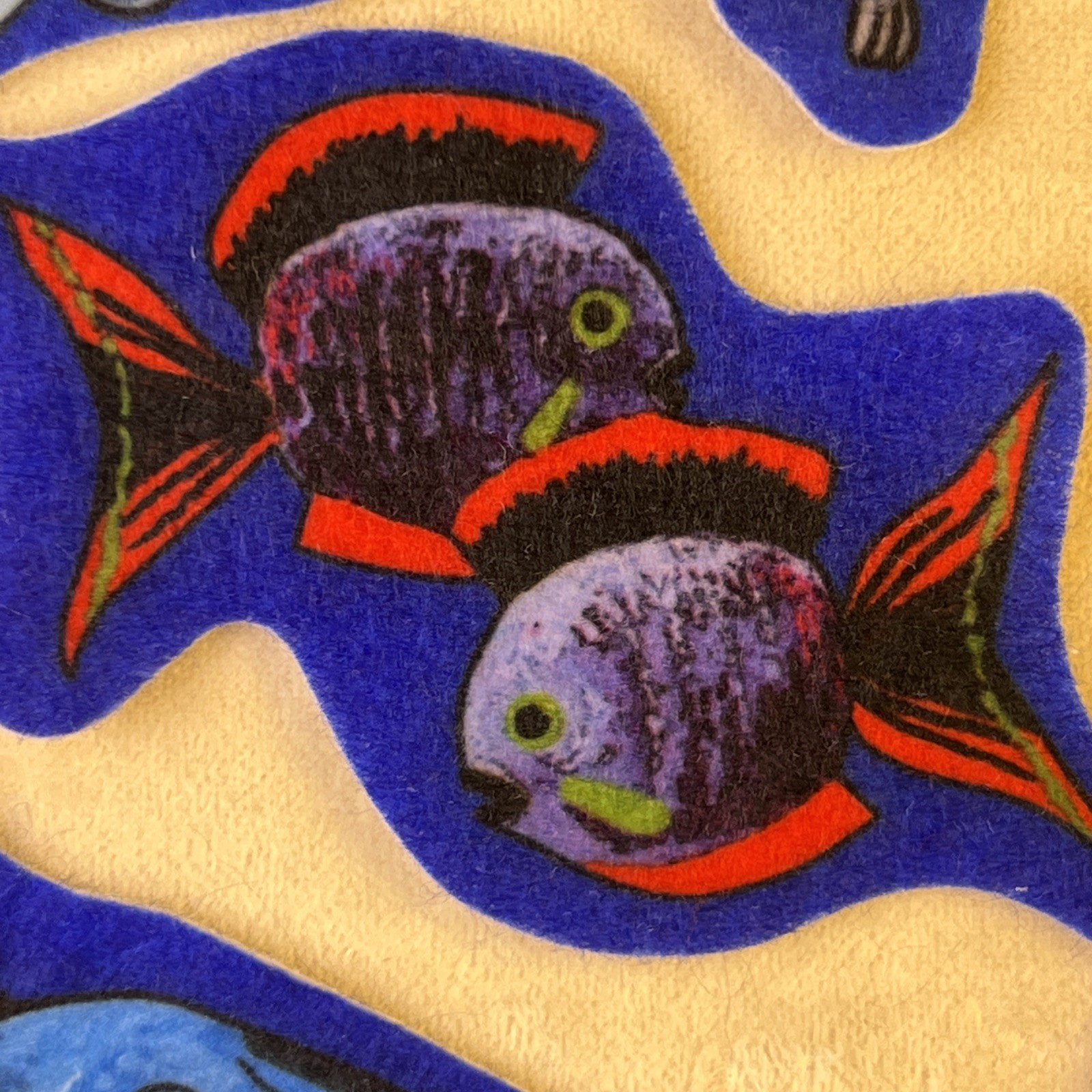 Little Folk Visuals Pre-Cut Felt Sea Life 36 Pieces Flannel Board School VBS Kid