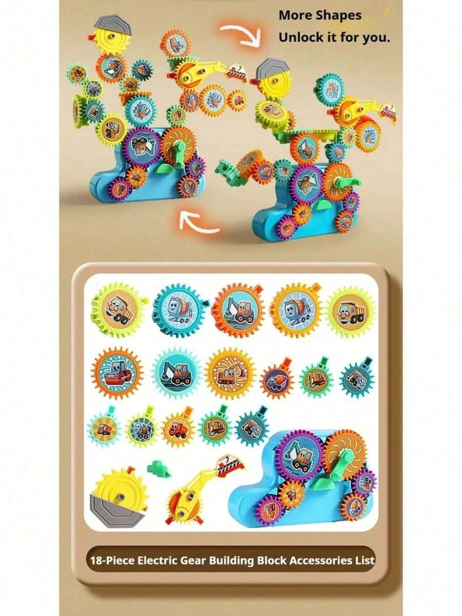 Educational Building Toys Set 20PCS Creative Learning Blocks For Kids Over 3