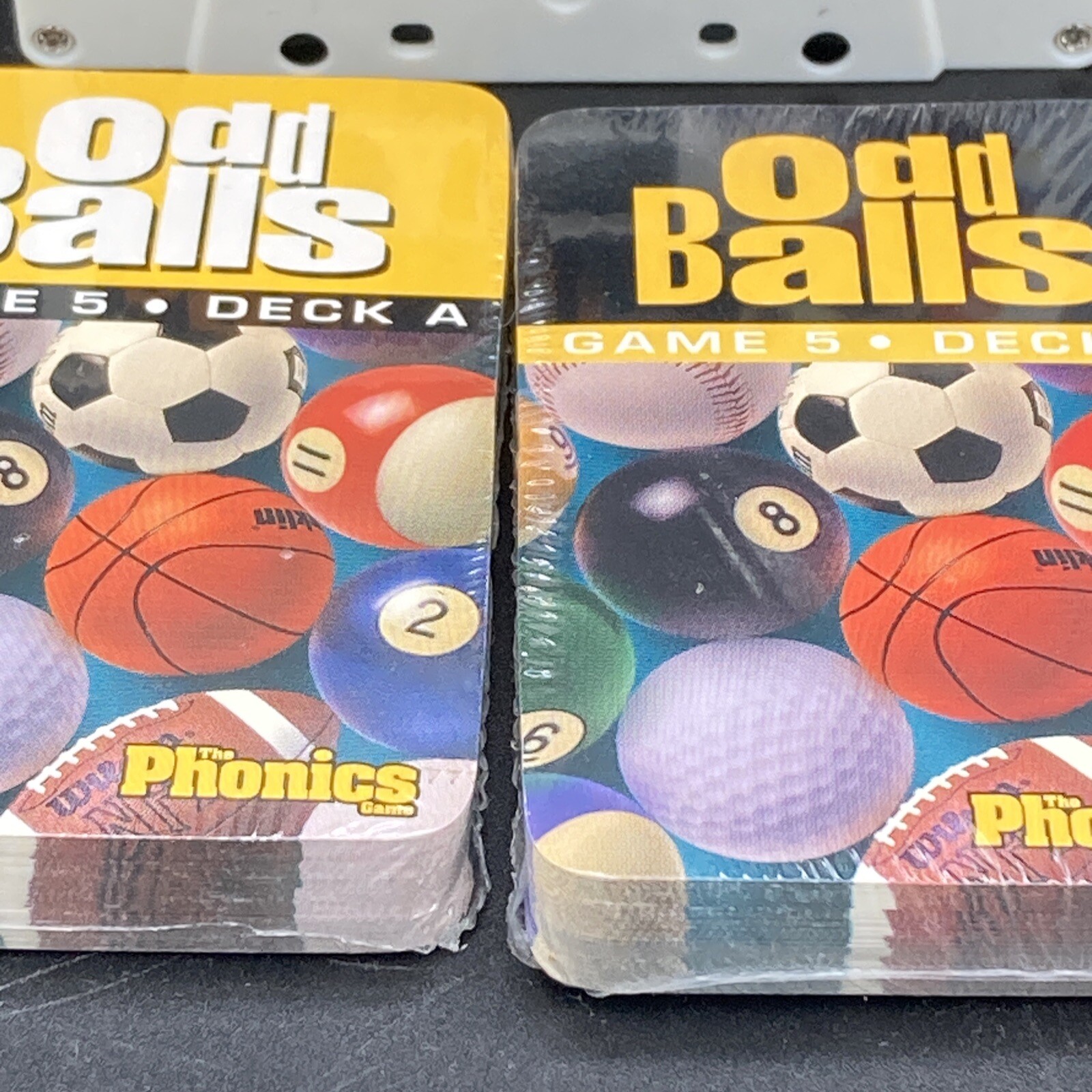 The Phonics Game Replacement Cards and Cassette Game 5 Odd Balls NEW SEALED
