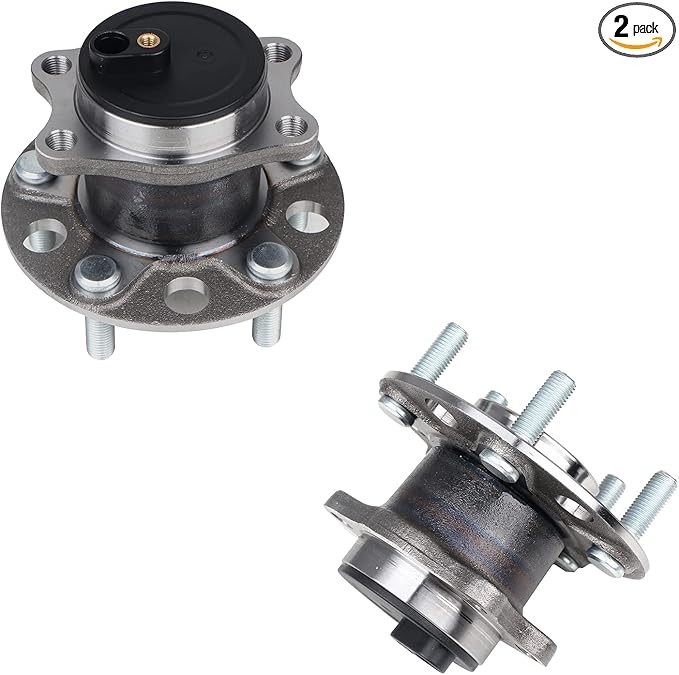 KUSATEC 512332 Rear 2PCS Wheel Bearing and Hub Assembly Compatible with Chrysler
